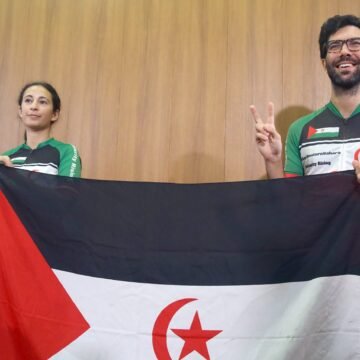 Los activistas suecos llegan a Tinduf en el marco de su largo viaje en bicicleta a los Campamentos de Refugiados Saharauis | Sahara Press Service (SPS)