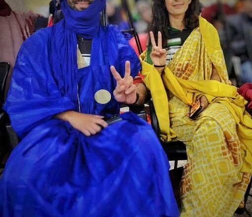 Benjamin y Sanna llegan al final de su carrera solidaria con el Sahara Occidental | Sahara Press Service (SPS)