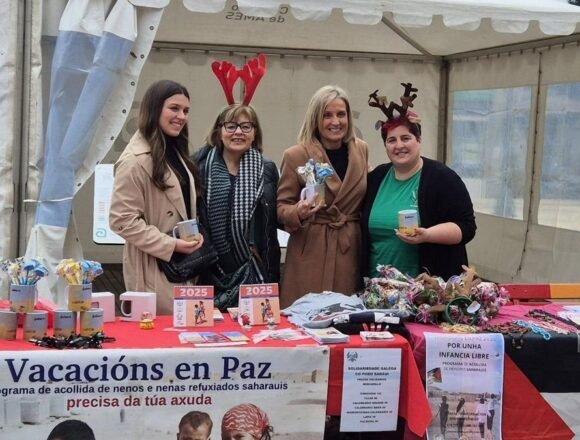 Colecta solidaria de fondos para la causa saharaui en el centro de Bertamiráns – El Correo Gallego