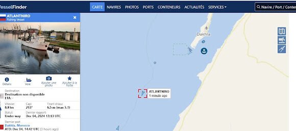 Los barcos de arrastre rusos reemplazan a los de la Unión Europea en aguas marroquíes y saharauis