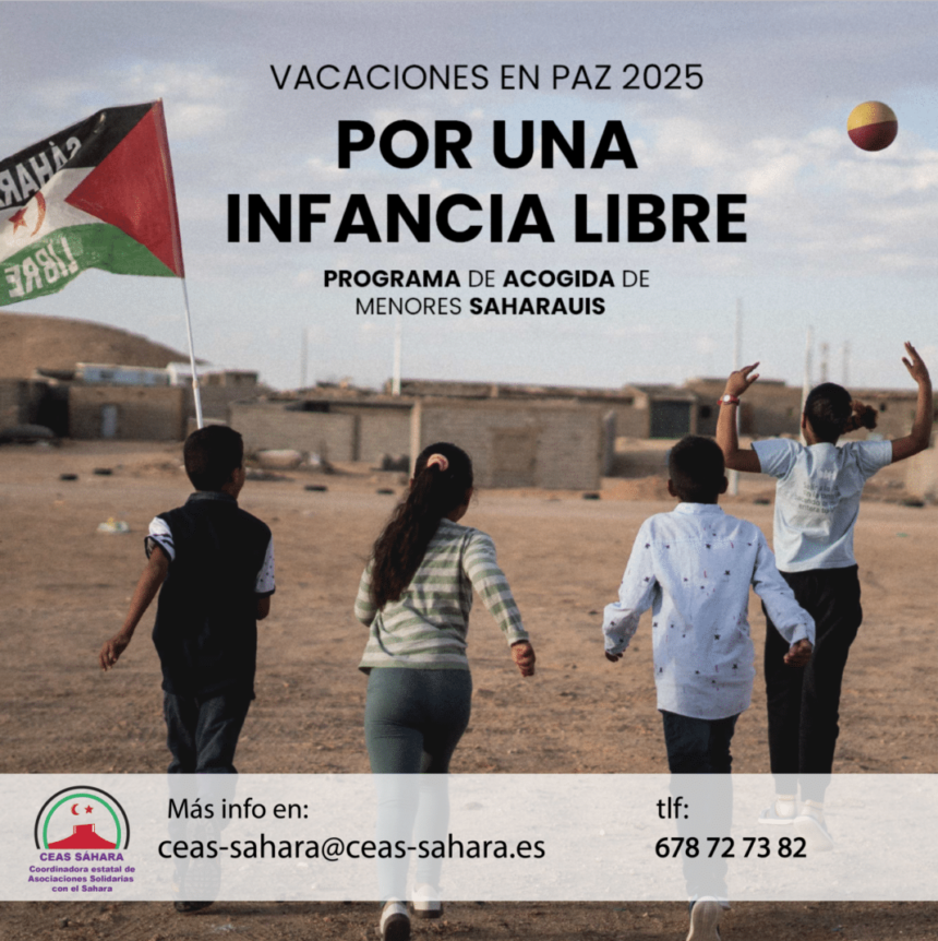 Vacaciones en Paz 2025: Un programa de solidaridad y lucha por la justicia del pueblo saharaui – Soy Madrid