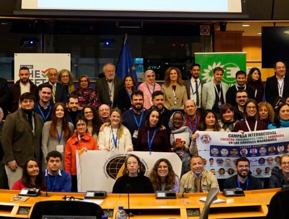 grupal_ Homenaje en Bruselas a Gilles Devers, abogado del Frente Polisario ante el TJUE | Sahara Press Service (SPS)