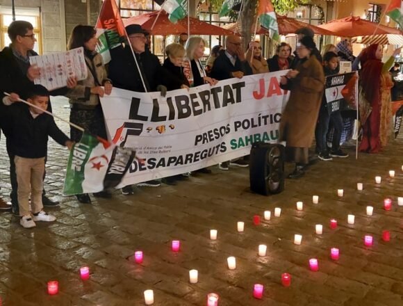 Organizan concentración de apoyo al pueblo saharaui y por los presos políticos y desaparecidos saharauis en Palma de Mallorca | Sahara Press Service (SPS)