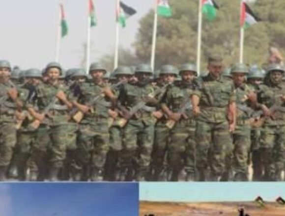 GUERRA EN EL SAHARA | El Ejército saharaui bombardea una base militar marroquí en el sector de GUELTA | Sahara Press Service (SPS)