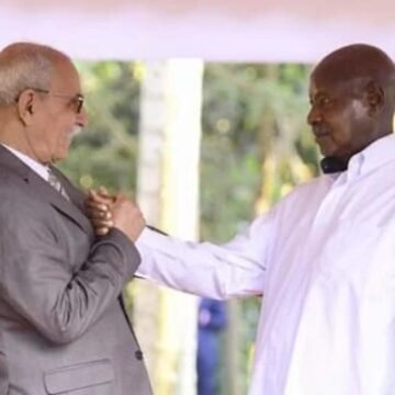 El líder saharaui Ghali ensalza a Museveni como figura destacada del liderazgo africano | Sahara Press Service (SPS)