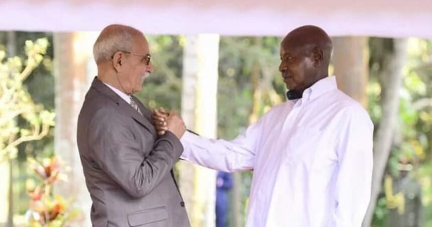 El líder saharaui Ghali ensalza a Museveni como figura destacada del liderazgo africano | Sahara Press Service (SPS)