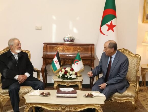 El presidente del Consejo Constitucional recibido por su homólogo argelino | Sahara Press Service (SPS)