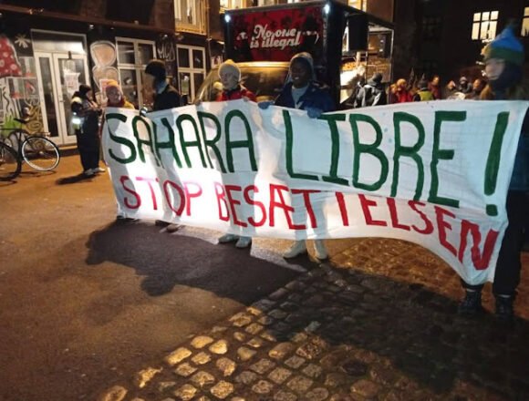 Multitudinaria manifestación en Copenhague en condena del ataque terrorista con la ONG Global Aktion | Sahara Press Service (SPS)