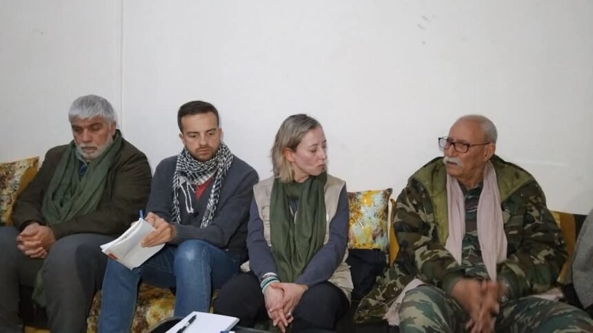 El Presidente Ghali recibe a la delegación institucional de Asturias de visita a los Campamentos | Sahara Press Service (SPS)