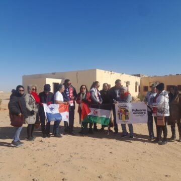 Asociación Panameña de Amistad y Solidaridad con el Pueblo Saharaui visita Instituciones saharauis | Sahara Press Service (SPS)