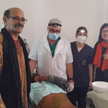 El Ministro de Salud Pública inspecciona el trabajo de la misión médica multidisciplinaria en el hospital regional de Bojador | Sahara Press Service (SPS)