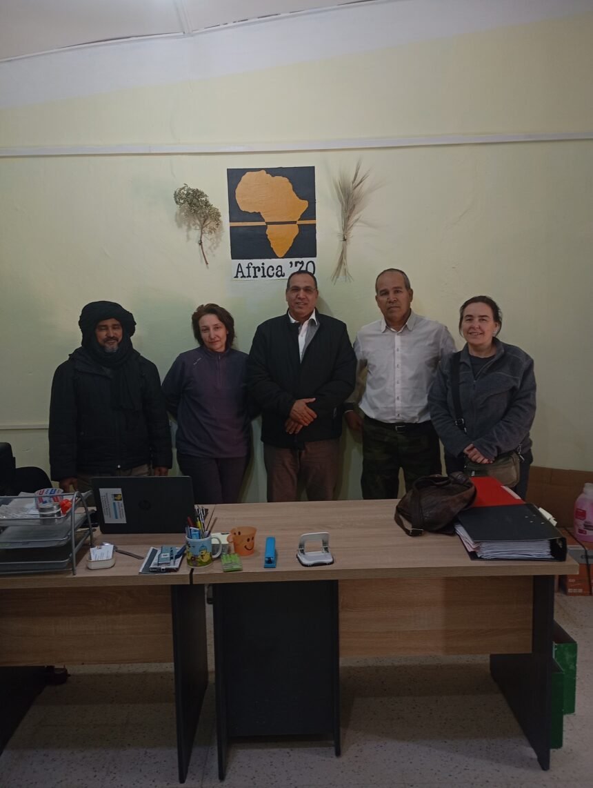 El Secretario General de la UGTSARIO recibe a una delegación sindical de Italia | Sahara Press Service (SPS)