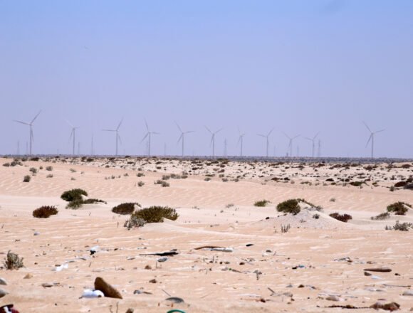 Moroccan green energies in Western Sahara La construcción de una fábrica de combustible muy problemática en el Sáhara Occidental ocupado comenzará en 2027 | Western Sahara Resource Watch