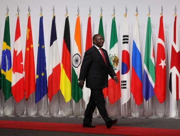 G20-South-Africa Sudáfrica asume presidencia del G20: una oportunidad única para ‘optimizar’ la asociación económica con África