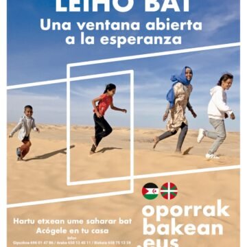 En marcha de nuevo la iniciativa solidaria para acoger a menores saharauis en verano, “Vacaciones en Paz” | Getxo – Oficina de prensa