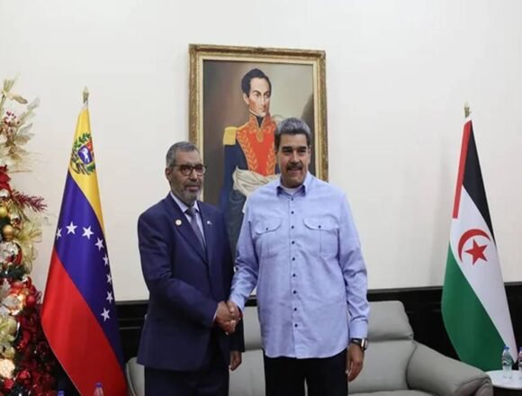 bachraya_y_nicolas_maduro Venezuela reitera firme apoyo a la causa saharaui | Sahara Press Service (SPS)