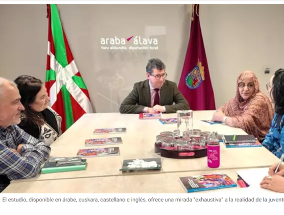 La Diputación de Álava apoya la elaboración de un diagnóstico sobre la situación de la juventud saharaui