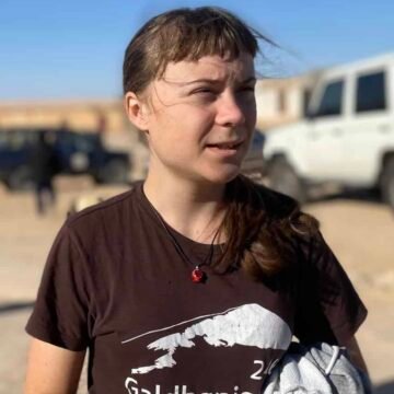 Greta Thunberg abraza la lucha de los saharauis contra Marruecos: «Es vergonzoso cómo el mundo traiciona a este pueblo»