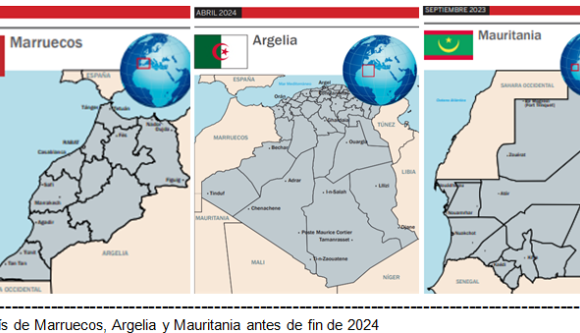 Desaparecen de la web de Exteriores las últimas referencias en mapas al Sáhara Occidental