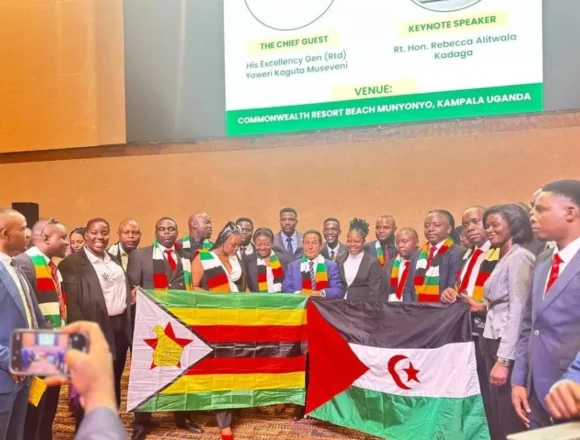 Representante de la República Saharaui aboga por el derecho del pueblo saharaui a la libertad y la independencia en el Congreso de Jóvenes Africanos en Uganda