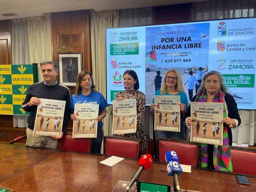 Zamora lanza una nueva edición del programa «Vacaciones en Paz» para niños saharauis – Zamora3punto0