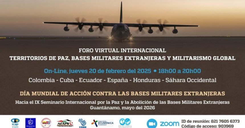 La ocupación militar marroquí del Sáhara Occidental será denunciada y analizada en Foro Virtual Internacional en América Latina | Sahara Press Service (SPS)