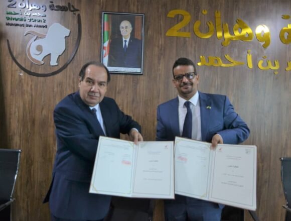 El Rector de la Universidad de Tifariti realiza una visita de trabajo a la Universidad de Orán 2 | Sahara Press Service (SPS)