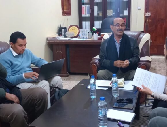 El Ministro de Salud Pública recibe a representantes de la ONG Médicos del Mundo | Sahara Press Service (SPS)