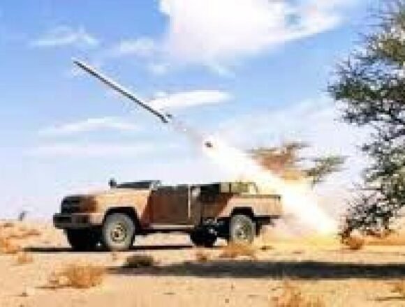 1000417201_0 GUERRA DEL SAHARA (Parte de Guerra) | El ejército saharaui ataca un punto de concentración enemigo en el sector de Mahbes | Sahara Press Service (SPS)
