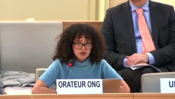1000425642 La activista Amma Lahbib denuncia la represión en el Sahara Occidental ocupado, en el Consejo de Derechos Humanos de la ONU