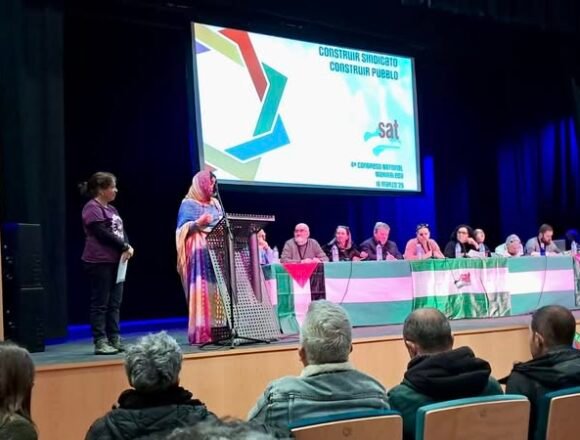 480685524_1064342215740296_3068420956138230324_n DECLARACIÓN DEL SINDICATO ANDALUZ DE TRABAJADORES (SAT) SOBRE EL SÁHARA OCCIDENTAL EN SU IV CONGRESO NACIONAL