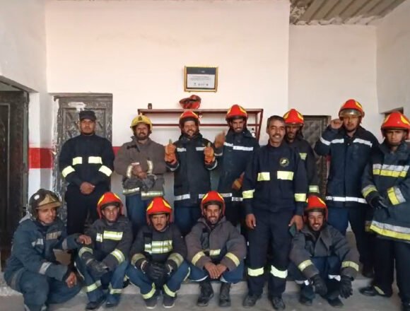 Bomberos de Gijón envían material a compañeros saharauis: «Lo esperamos con mucha ilusión en los campamentos»