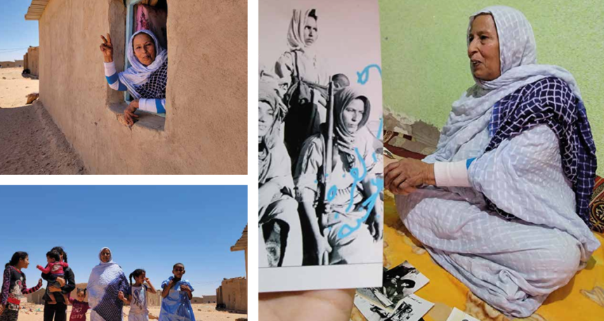 Las jaimas en el camino de la militante saharaui Aiza Azna Zreibih, extracto del testimonio “Esta historia es larga” disponible en el libro «El Amal, historias de mujeres saharauis»  – CapireMOV