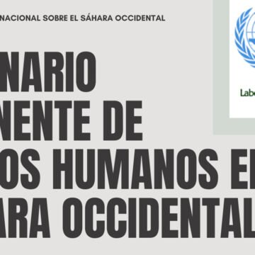 IV Seminario Permanente de Derechos Humanos en el Sáhara Occidental, marzo 2025 – Campus de Jerez de la Universidad de Cádiz