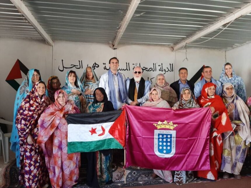 Concejales de Medina del Campo asisten a los campamentos saharauis en el marco de la «Caravana Humanitaria» 