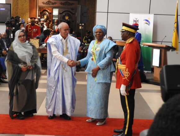 dscn8013 El Presidente de la República Saharaui participa en la ceremonia de investidura de la nueva presidenta de Namibia
