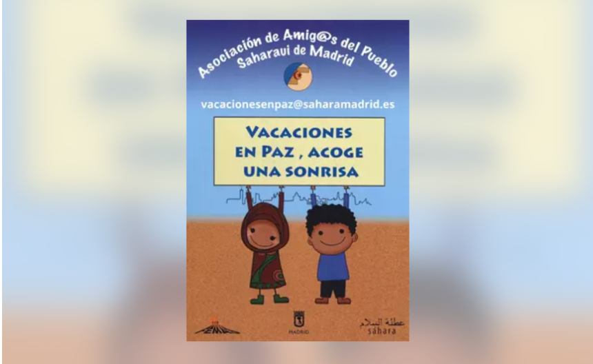 El proyecto Vacaciones en Paz busca familias de acogida para al menos 60 niños y niñas saharauis en Madrid