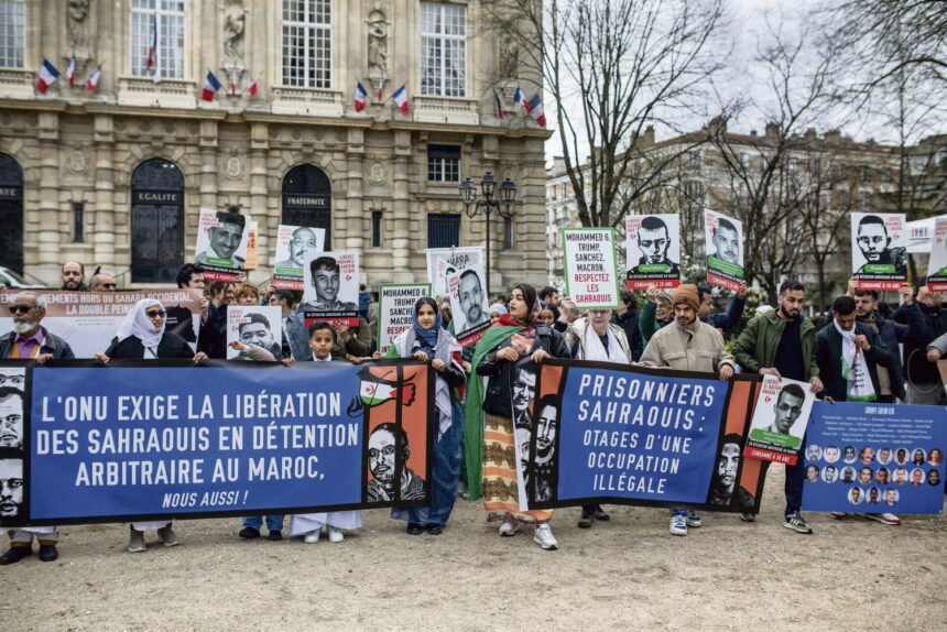 La #MarchaLibertadSaharaui ha partido el domingo 30 de marzo de Ivry y tiene previsto llegar a la ciudad de Kenitra en Marruecos dentro de dos meses