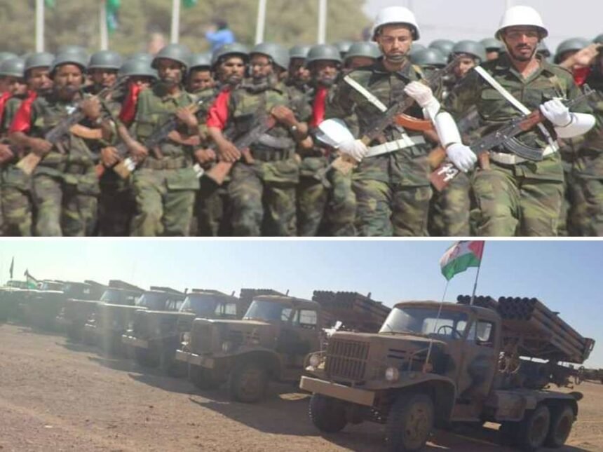 GUERRA DEL SAHARA | La artillería saharaui bombardea enclaves enemigos en el sector de AMGALA | Sahara Press Service (SPS)