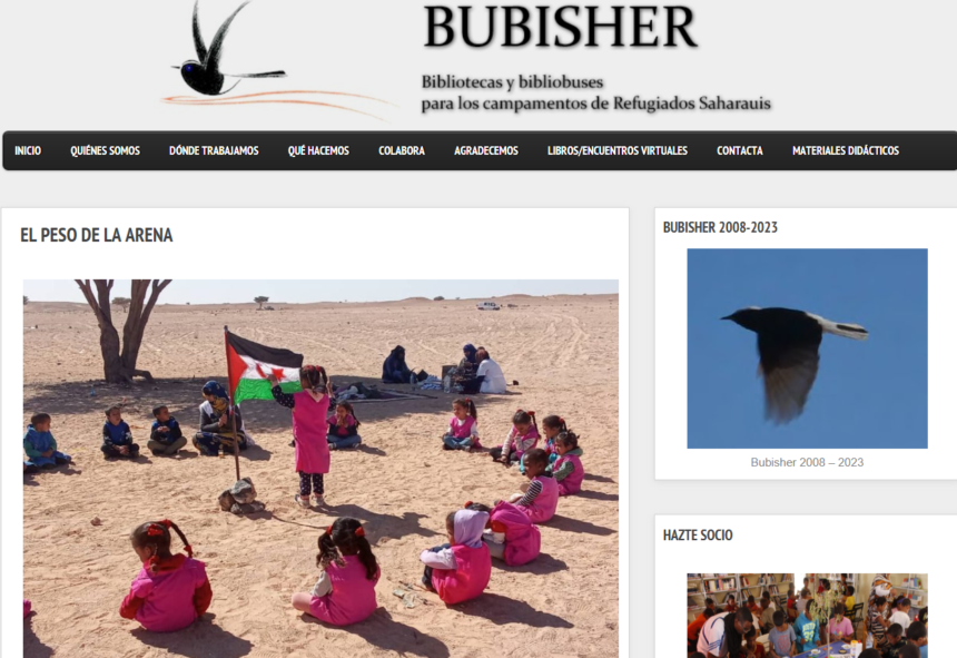Bubisher EL PESO DE LA ARENA – Josu Jimenez Maia