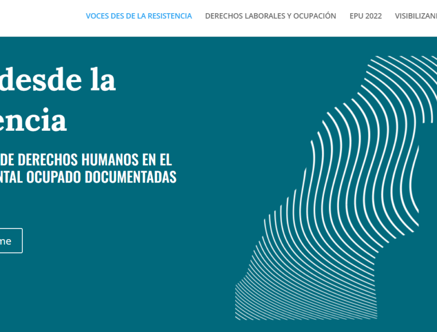 VOCES DESDE LA RESISTENCIA: Vulneraciones de Derechos Humanos en el Sáhara Occidental ocupado documentadas durante 2024