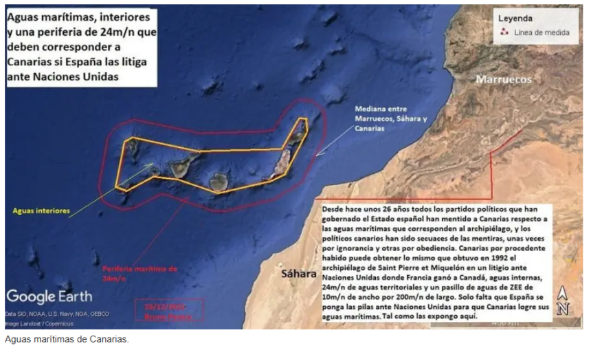 Marruecos no tiene derecho a prospeccionar en aguas de la ZEE del Sáhara – Crónicas de Lanzarote