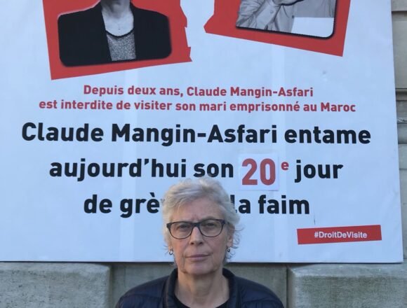 #MarchaLibertadSaharaui | Denuncia Claude Mangin intentos marroquíes para bloquear marcha por la libertad | Sahara Press Service (SPS)