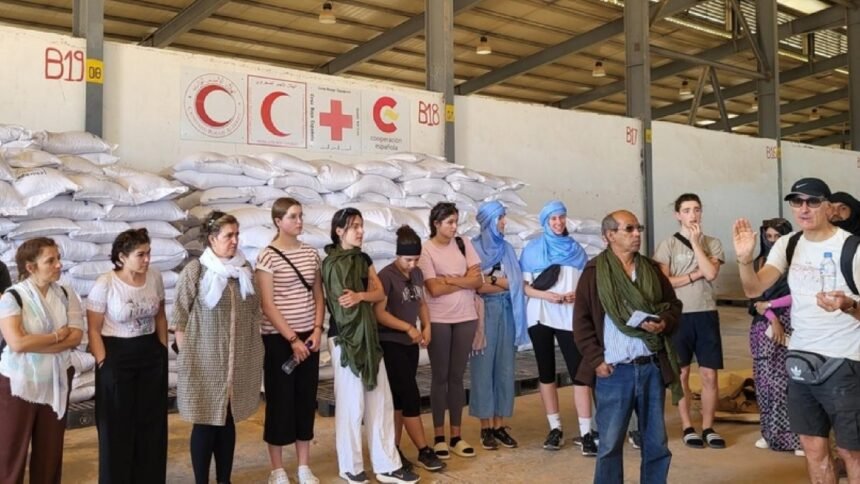 Entregado el material donado por asociaciones de Azkoitia a los campos de refugiados saharauis 