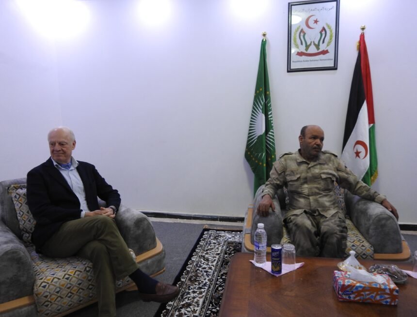 El Ministro de Asuntos de las ZZ.OO y la Diáspora se reúne con el Enviado Personal del SG de la ONU | Sahara Press Service (SPS)