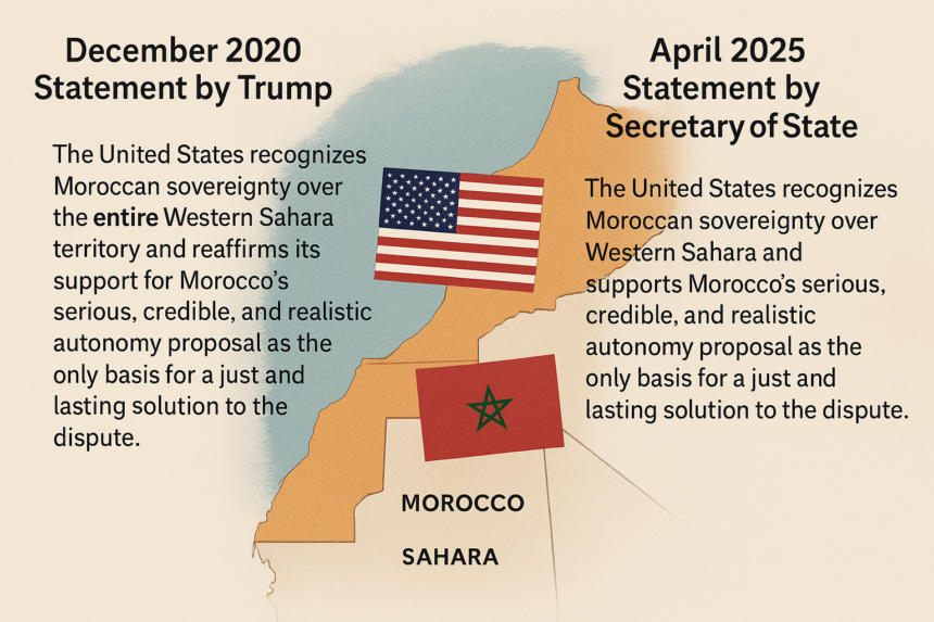 Sahara Occidental | ¿Un giro en Washington? Ni consulado en Dajla, ni «todo» el territorio, ni negación de la independencia – Victoria G. Corera