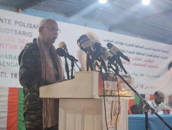 X Congreso UGTSARIO | Brahim Gali elogia papel activo de los  trabajadores saharauis en la liberación y la construcción contra la ocupación colonial