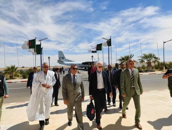 El emisario de la ONU llega a los Campamentos de Refugiados Saharauis | Sahara Press Service (SPS)