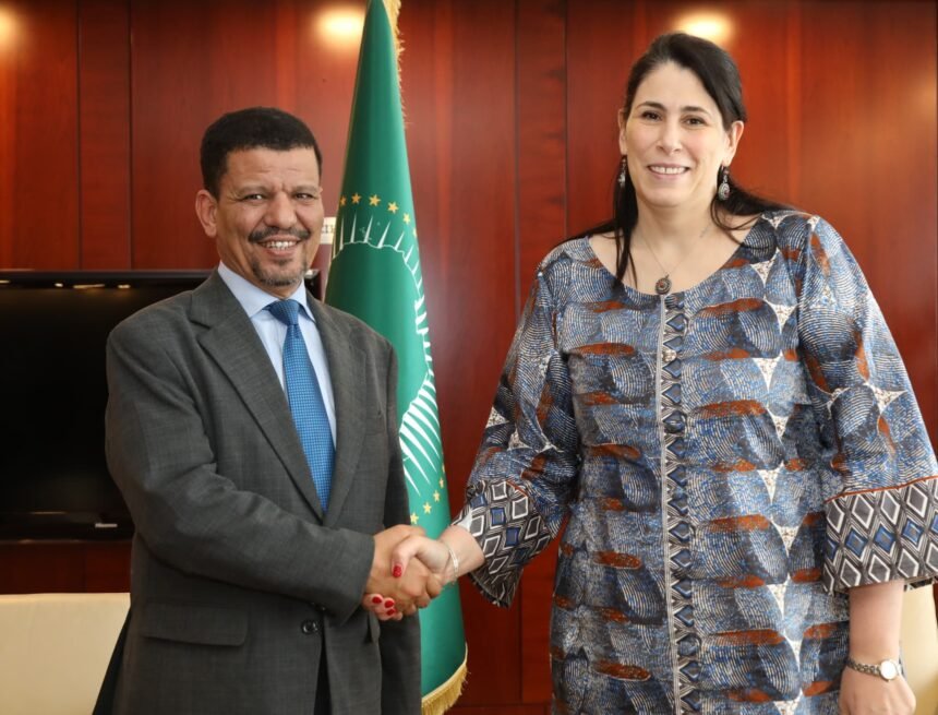 El Ministro de Exteriores saharaui se reúne con la Vicepresidenta de la Comisión de la Unión Africana