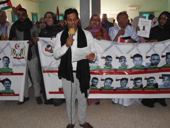 La sociedad civil saharaui se suma a la marcha internacional en solidaridad con los presos políticos saharauis #MarchaLibertadSaharaui | Sahara Press Service (SPS)